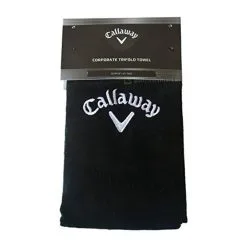 Callaway Golf 16" X 21" Tri-Fold Towel 11 Callaway Golf 16" X 21" Tri-Fold Towel -Clubs Shop Callaway Golf 16 x 24 TriFold Towel Blk d 82479.1642027832