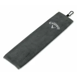 Callaway Golf 16" X 21" Tri-Fold Towel 12 Callaway Golf 16" X 21" Tri-Fold Towel -Clubs Shop Callaway Golf 16 x 24 TriFold Towel Gray a 84568.1642027832