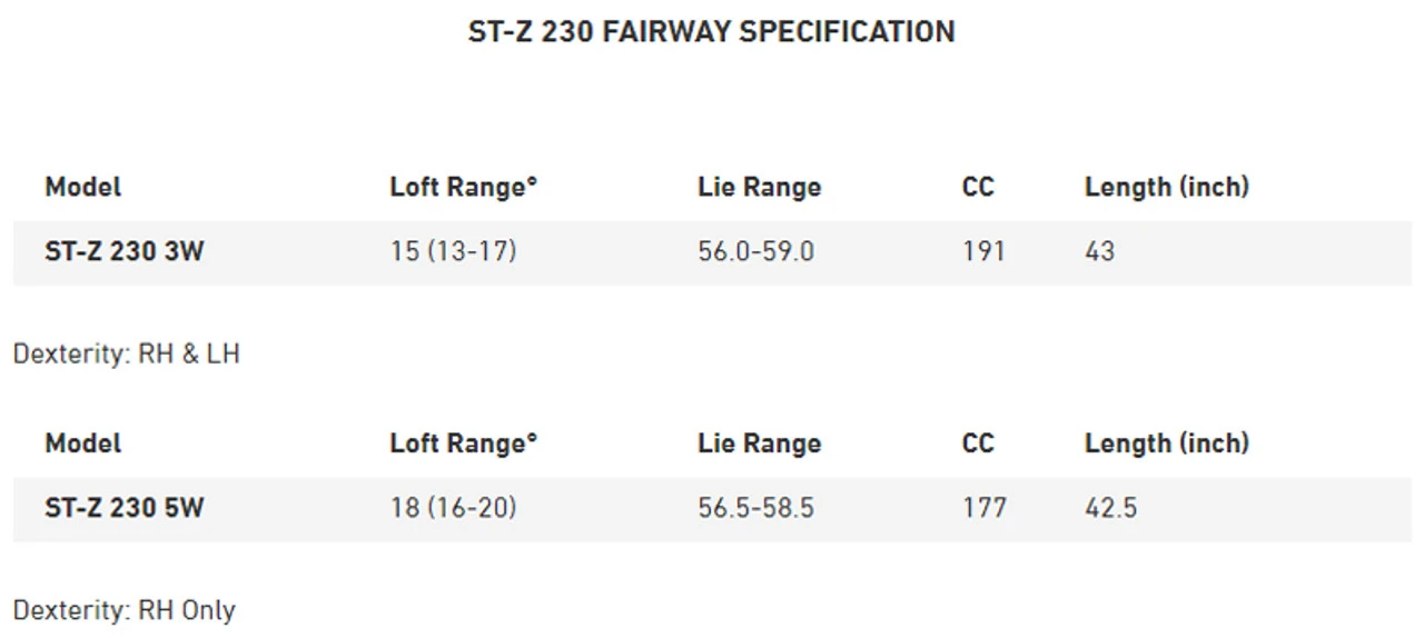 Mizuno Golf Mizuno ST-Z 230 Fairway Wood 4 Mizuno Golf Mizuno ST-Z 230 Fairway Wood - Image 4