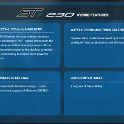 Mizuno Golf Mizuno ST-Z 230 Ladies Hybrids -Clubs Shop Mizuno ST Z 230 Hybrids Features 80808.1674338362