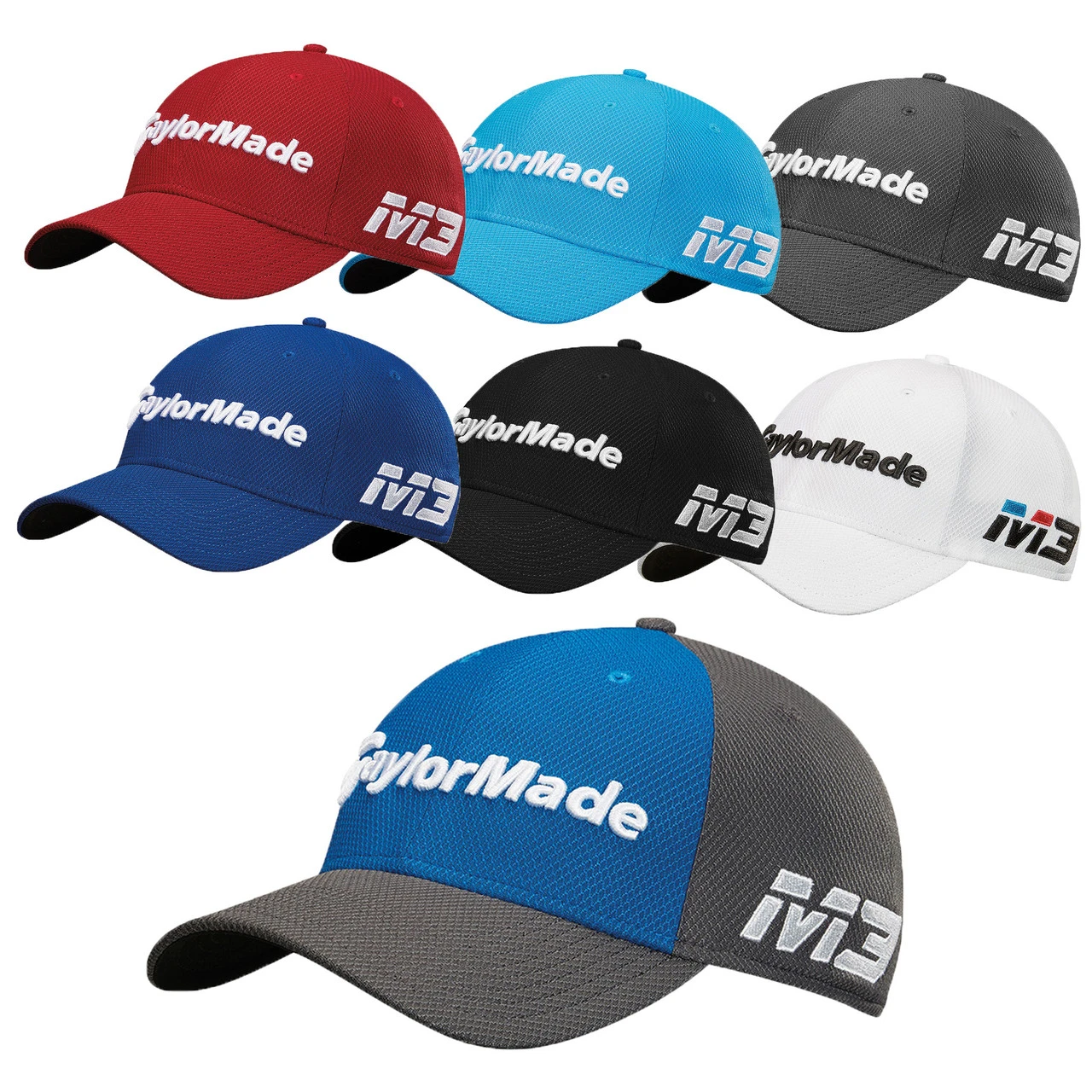 TaylorMade 2018 New Era Tour 39Thirty Fitted Hat 1 TaylorMade 2018 New Era Tour 39Thirty Fitted Hat