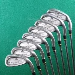 Cobra Gravity Back 3-PW Iron Set Factory True Temper Steel Regular *READ*