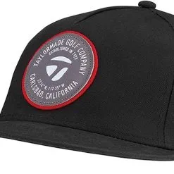 TaylorMade Golf Men's 5 Panel Flat Bill Hat Cap - One Size