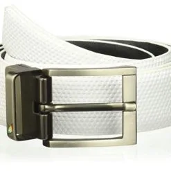 Arnold Palmer Men's Diamond Embossed Reversible Golf Belt
