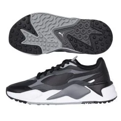 Puma Golf Men's RS-G Spikeless Golf Shoes - Black/Grey