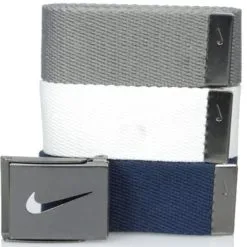 Nike Men's 3 Pack Golf Web Belt 10 Nike Men's 3 Pack Golf Web Belt -Clubs Shop full 98936.1645877252.1280.1280