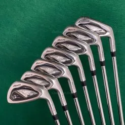 Mizuno JPX 825 Pro Forged 4-PW Iron Set Dynalite Gold XP S300 Steel Stiff