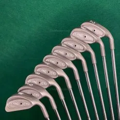 Ping Eye 2 Stainless Black Dot 2-PW Iron Set Karsten ZZ-Lite Steel Stiff